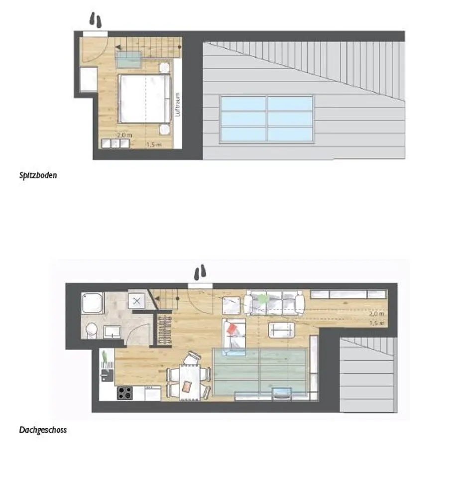 2 Zimmer Wohnung mit 44 m² in Königs Wusterhausen – Bild 2