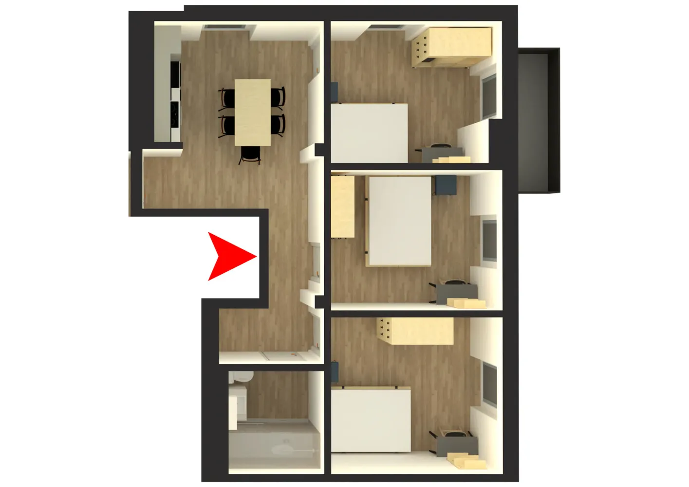 Shared room with 10 m² in Berlin – Photo 4