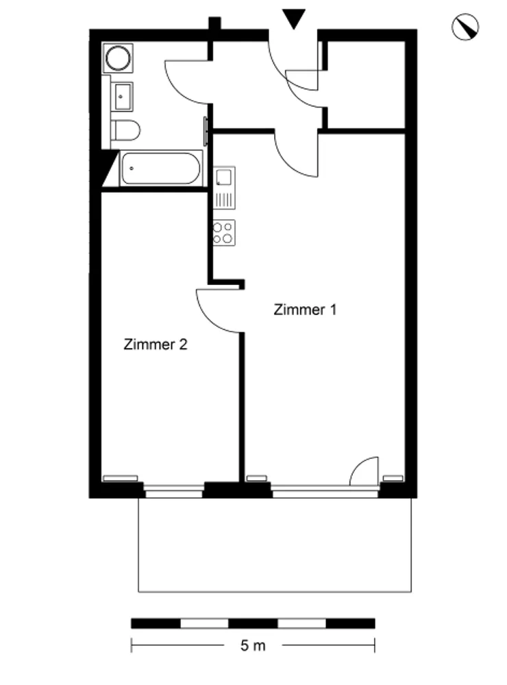 2 Zimmer Wohnung mit 60 m² in Berlin – Bild 4