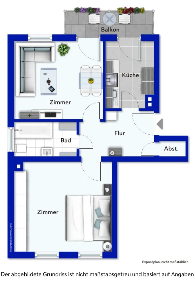 2 Zimmer Wohnung mit 50 m² in Nürnberg – Bild 8