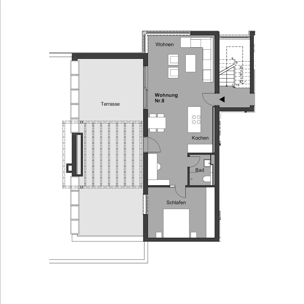 2 Zimmer Wohnung mit 78 m² in Köln – Bild 2