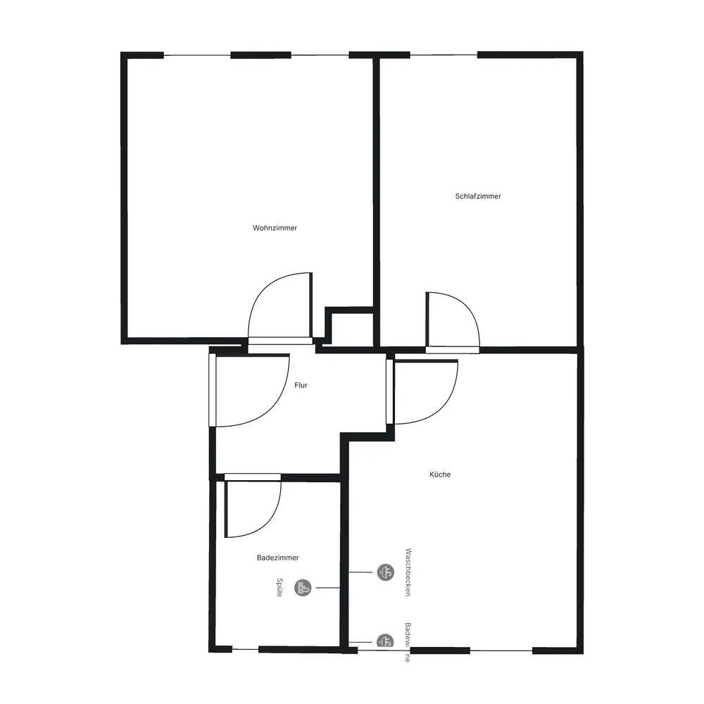 2 Zimmer Wohnung mit 50 m² in Stuttgart – Bild 4