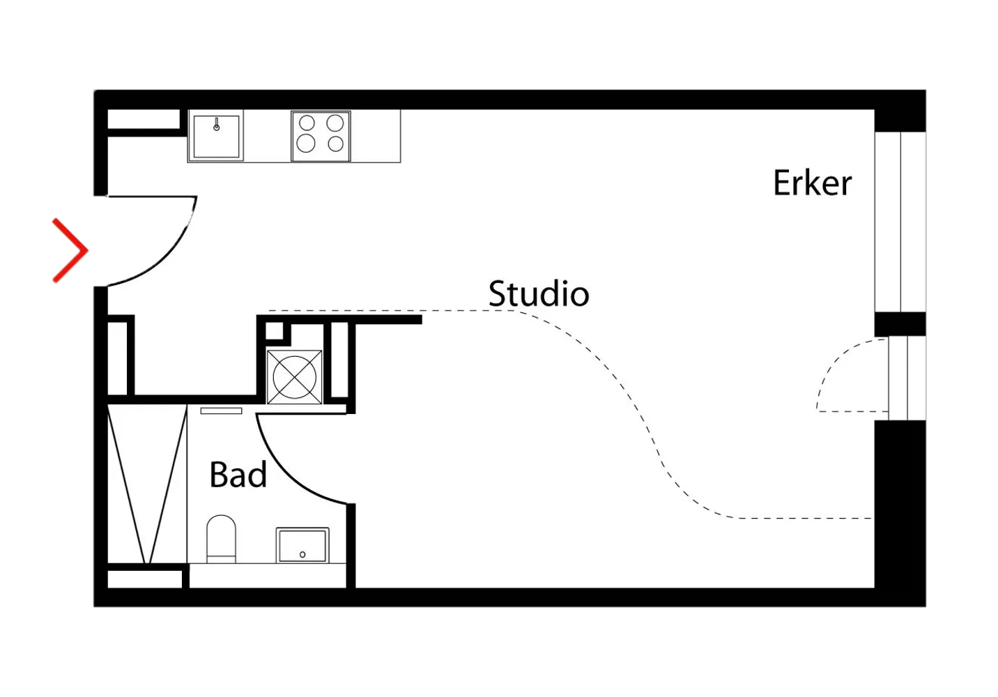 1 Zimmer Wohnung mit 46 m² in Berlin – Bild 8