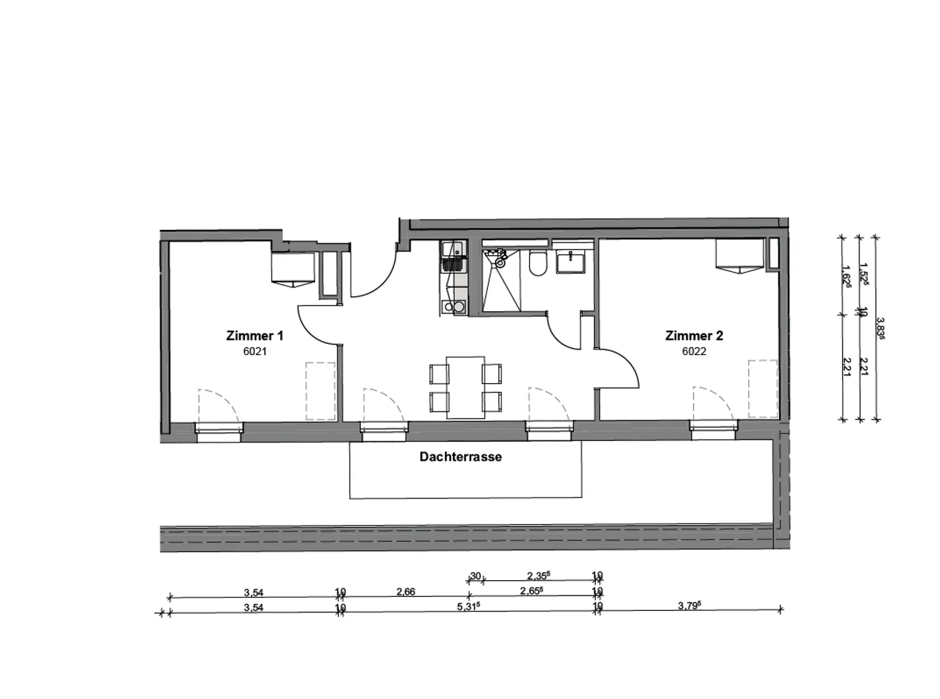 1 Zimmer Wohnung mit 20 m² in München – Bild 4