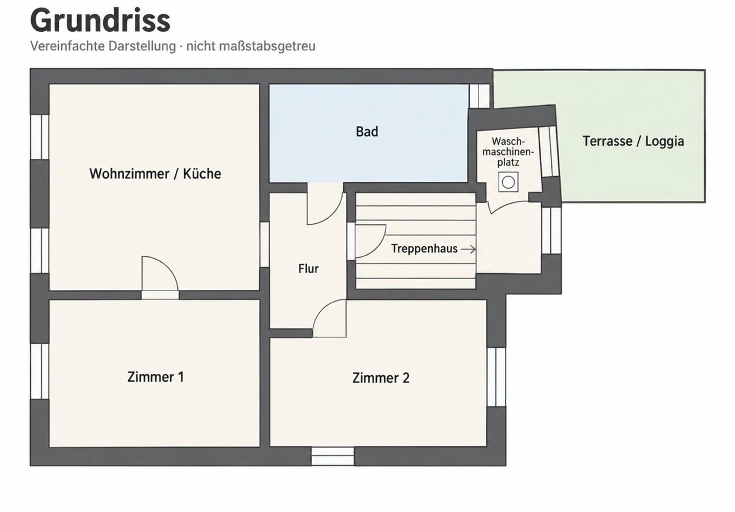 3 Zimmer Wohnung mit 64 m² in Darmstadt – Bild 9