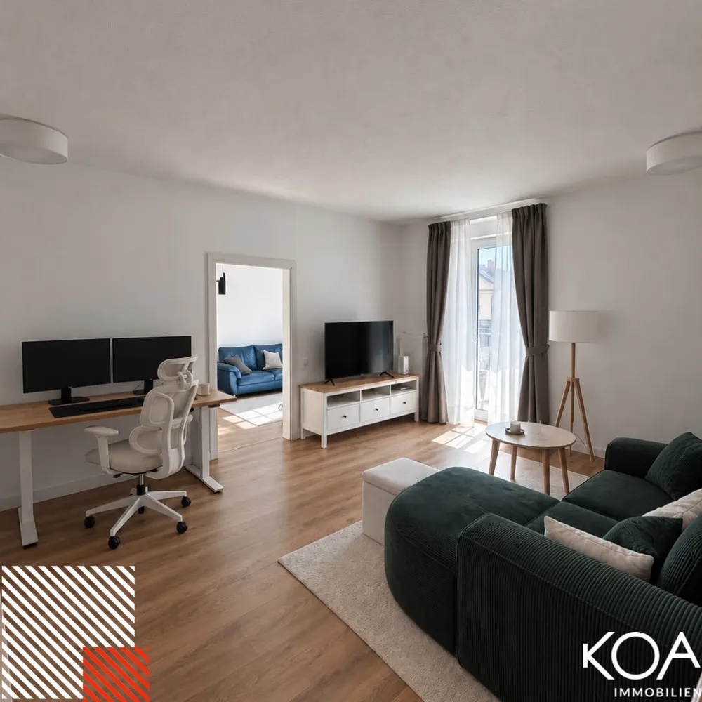 2 Zimmer Wohnung mit 60 m² in Wiesbaden – Bild 1