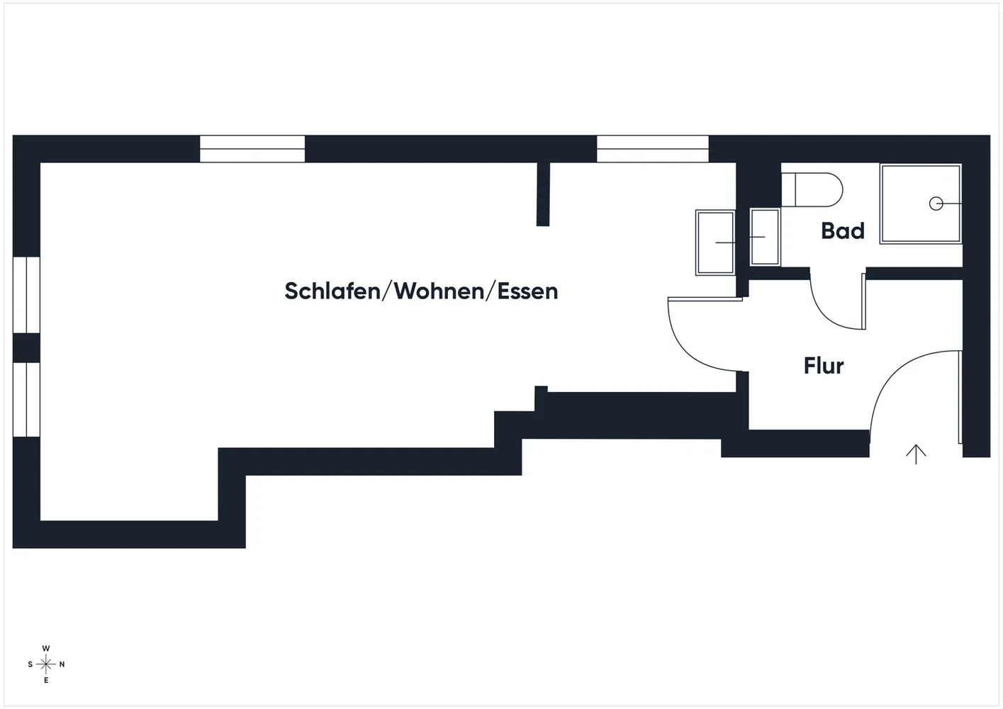 1 Zimmer Wohnung mit 31 m² in Nürnberg – Bild 5