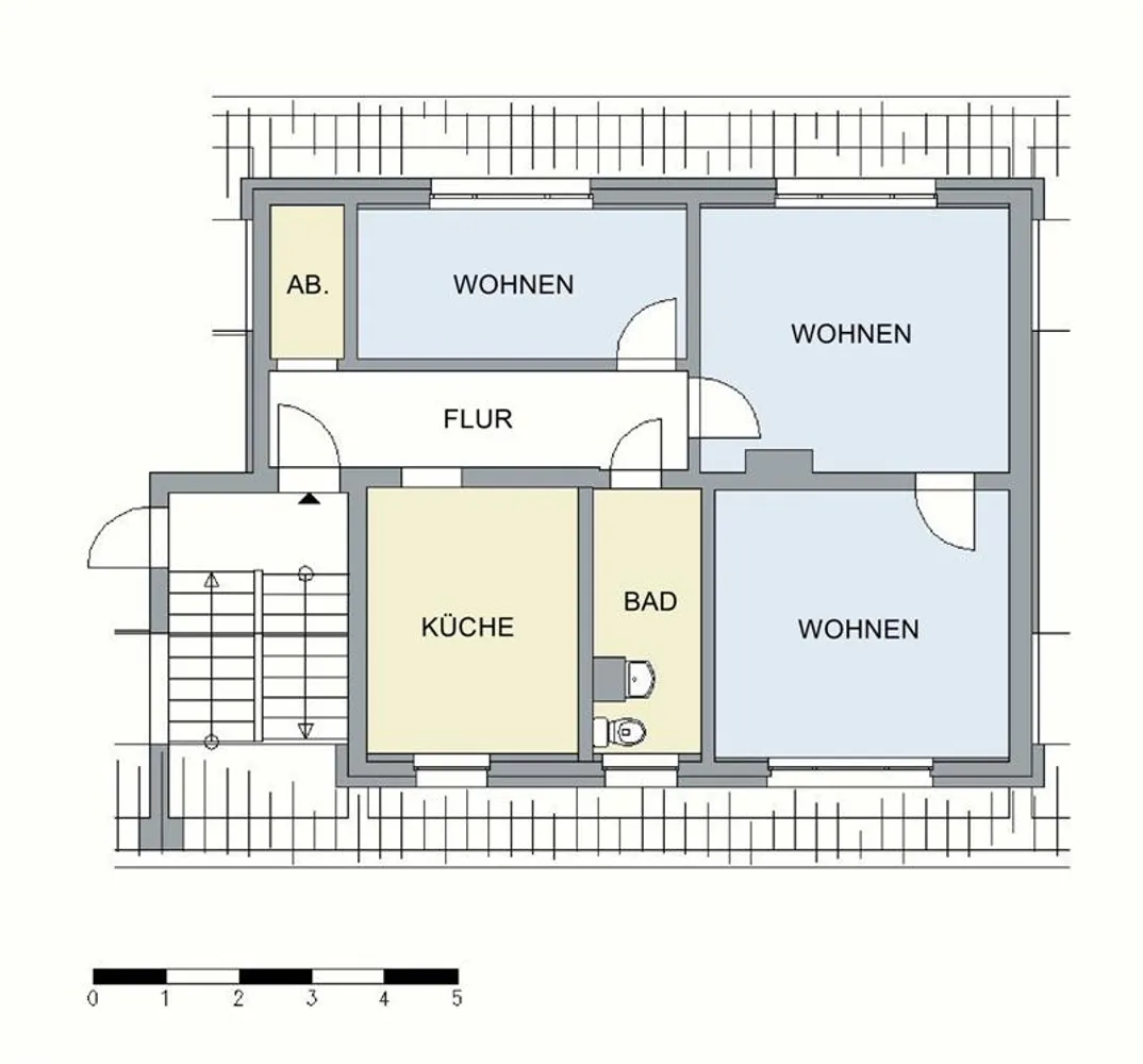 3 Zimmer Wohnung mit 65 m² in Neubrandenburg – Bild 8