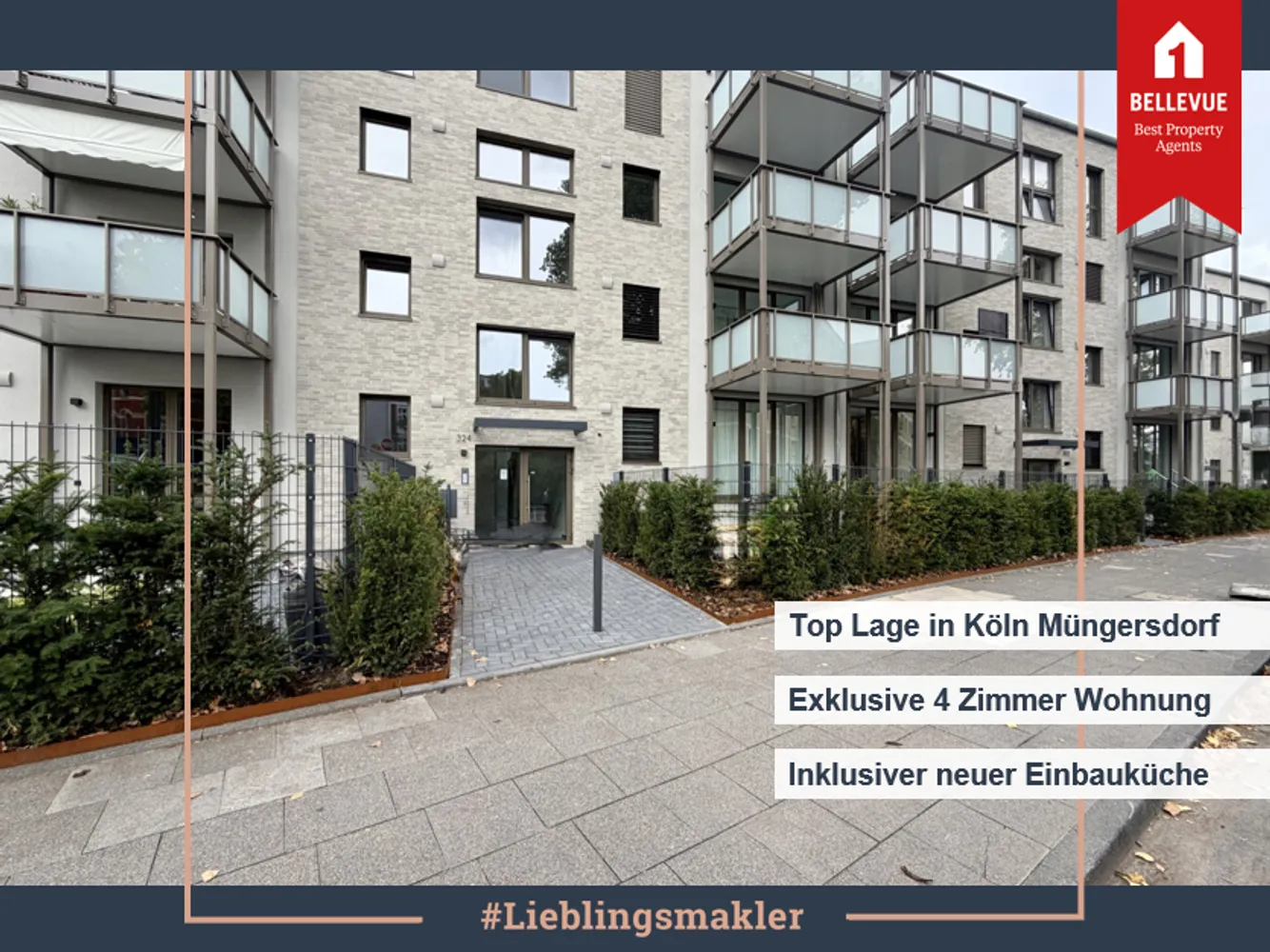 4 Zimmer Wohnung mit 80 m² in Köln – Bild 1
