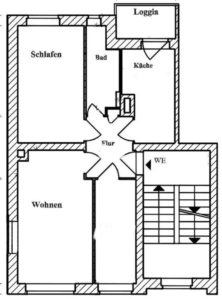 3 Zimmer Wohnung mit 50 m² in Leipzig – Bild 6
