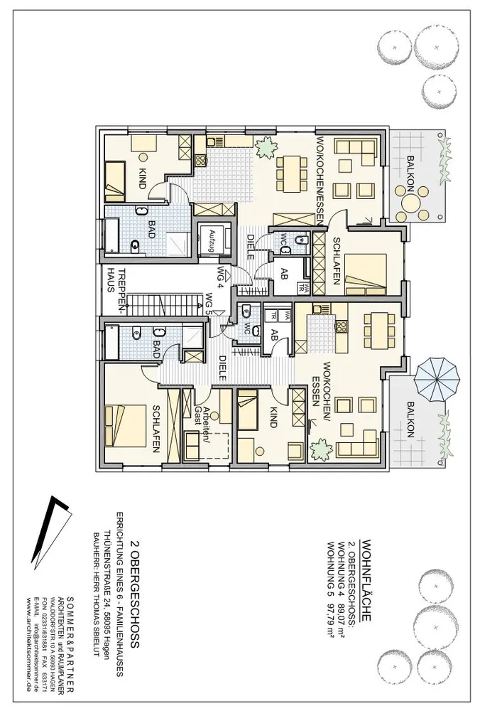 3 Zimmer Wohnung mit 90 m² in Hagen – Bild 3