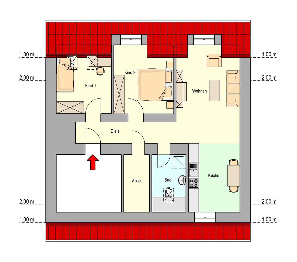 3 Zimmer Wohnung mit 63 m² in Stuttgart – Bild 8