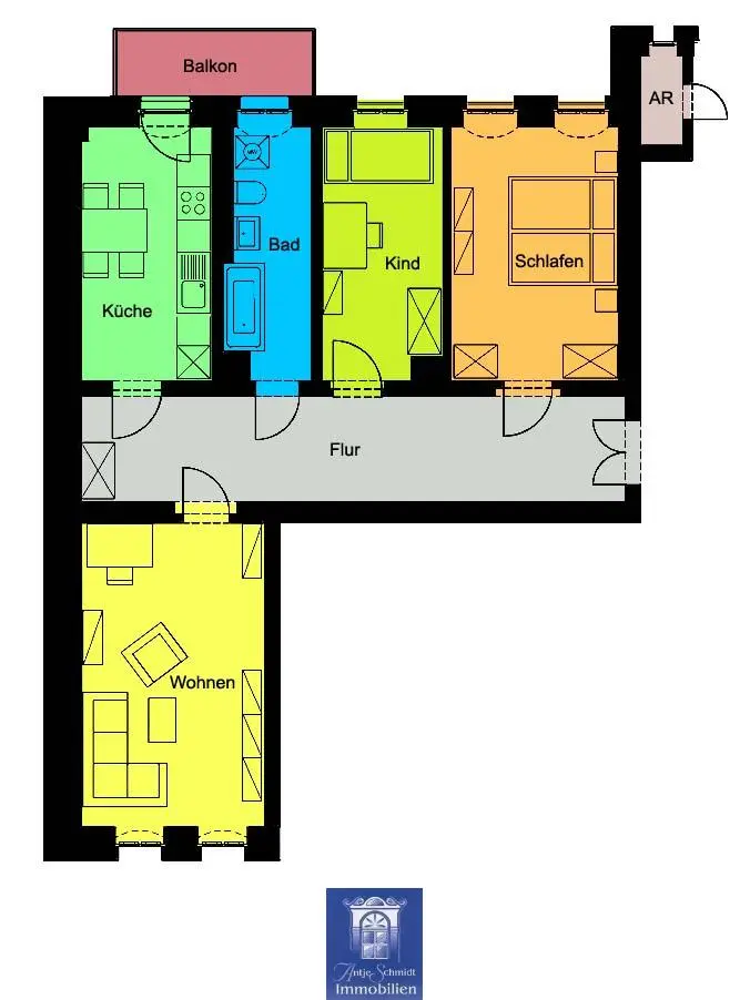 3 Zimmer Wohnung mit 85 m² in Dresden – Bild 10