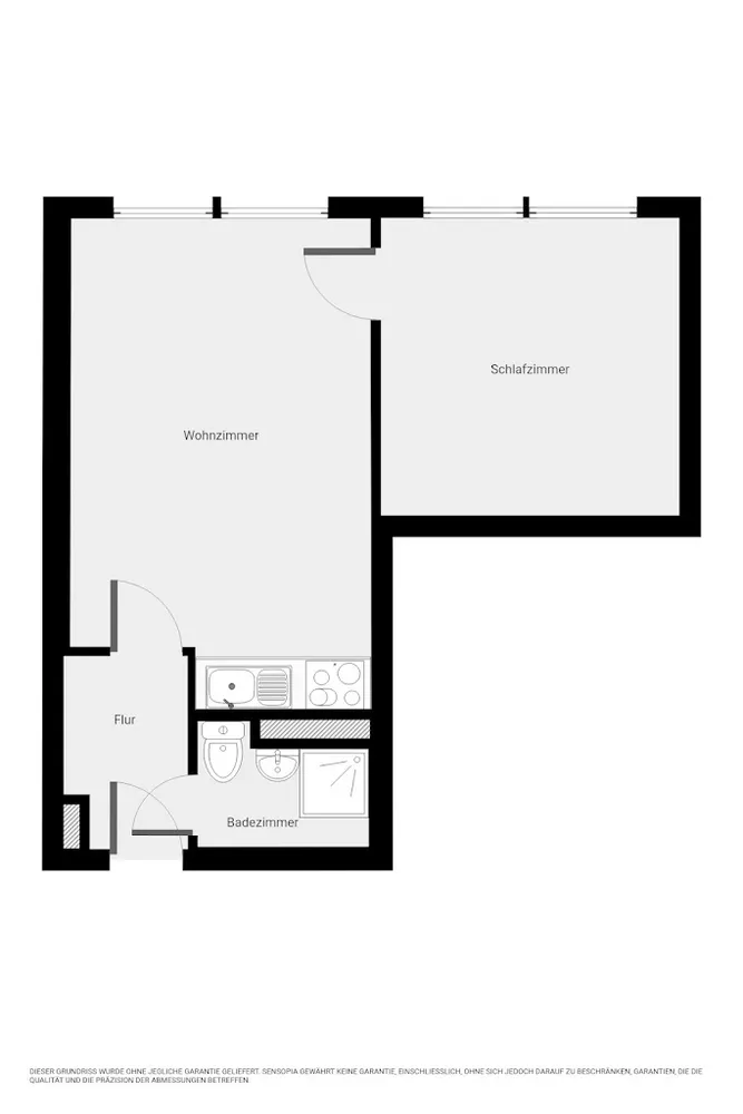 2 Zimmer Wohnung mit 34 m² in Halle (Saale) – Bild 12