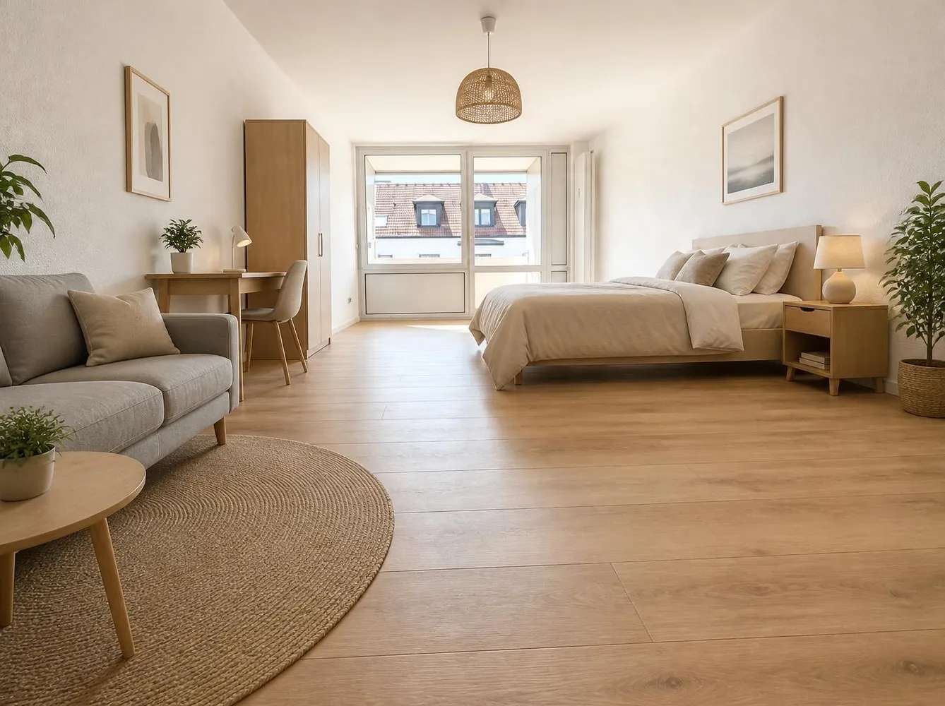 1 Zimmer Wohnung mit 33 m² in München – Bild 1