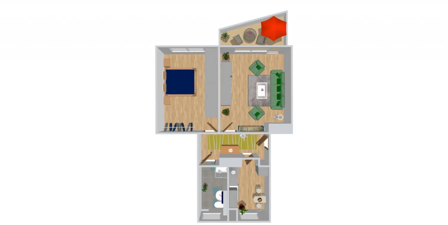 2 Zimmer Wohnung mit 50 m² in Chemnitz – Bild 2