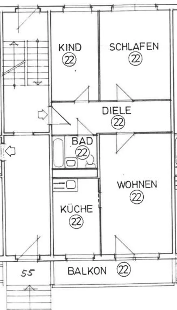3 Zimmer Wohnung mit 70 m² in Oranienburg – Bild 3