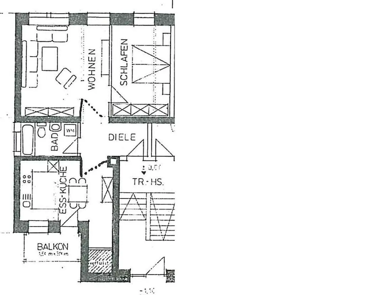 2 room apartment with 63 m² in Chemnitz – Photo 2