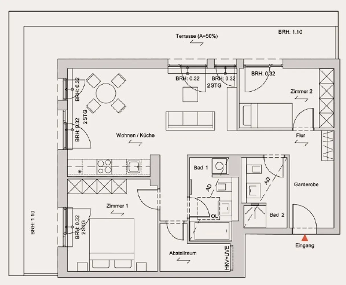 3 Zimmer Wohnung mit 91 m² in Leipzig – Bild 8