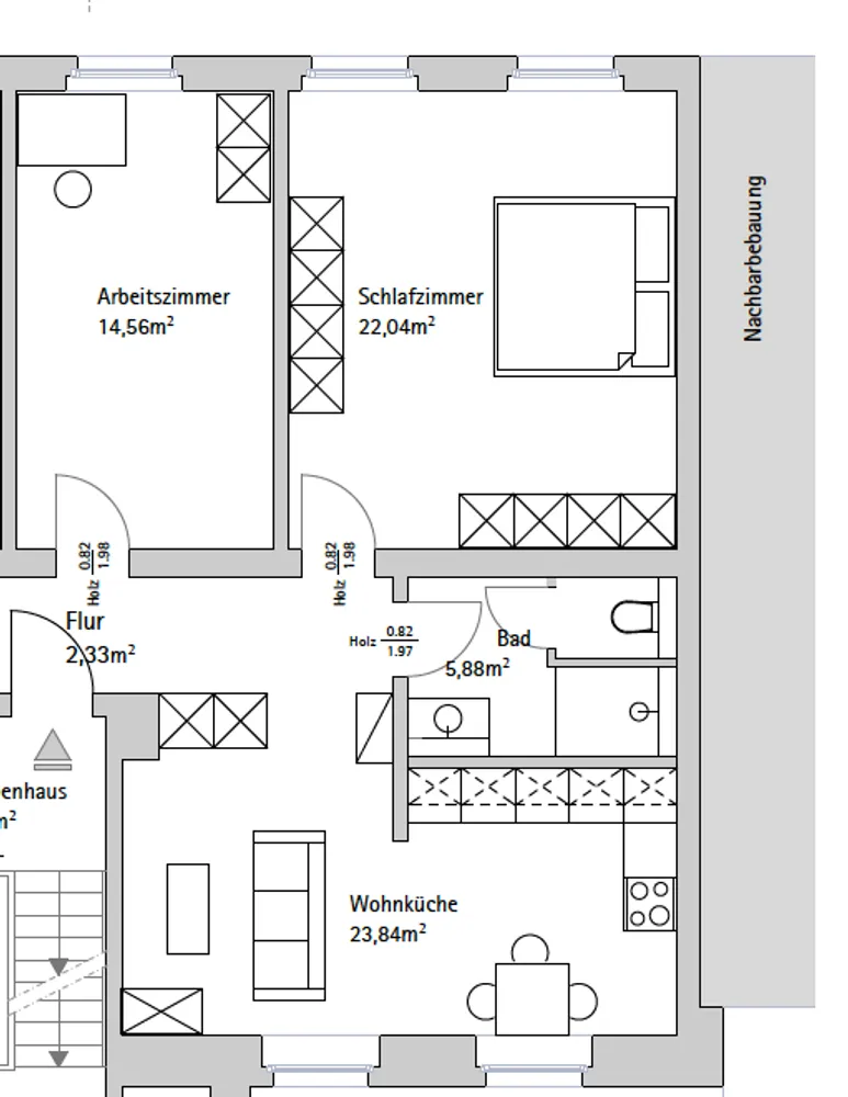 3 Zimmer Wohnung mit 69 m² in Wuppertal – Bild 4