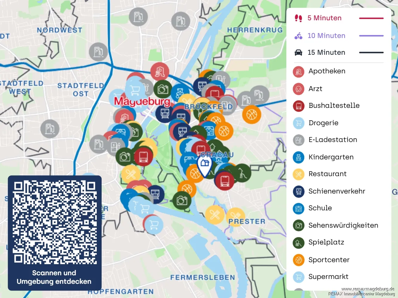 3 Zimmer Wohnung mit 74 m² in Magdeburg – Bild 12