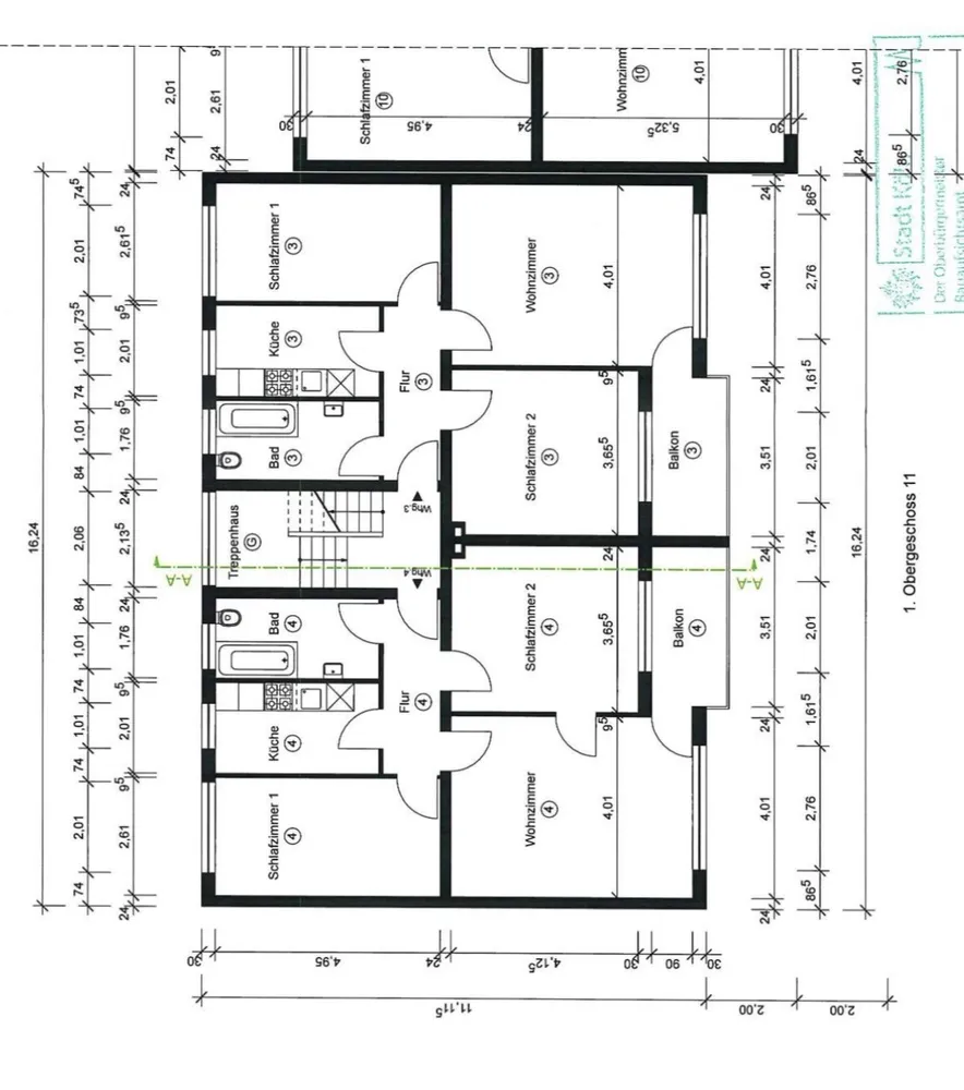3 Zimmer Wohnung mit 71 m² in Köln – Bild 4