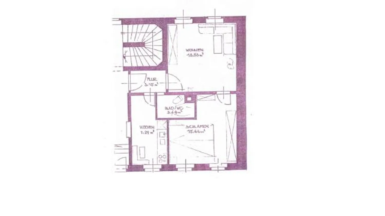 2 Zimmer Wohnung mit 48 m² in Annaberg-Buchholz – Bild 1