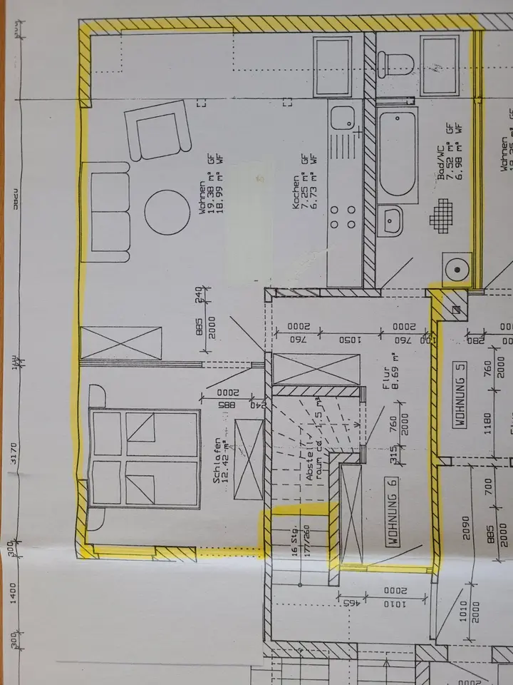 2 Zimmer Wohnung mit 55 m² in Crimmitschau – Bild 10