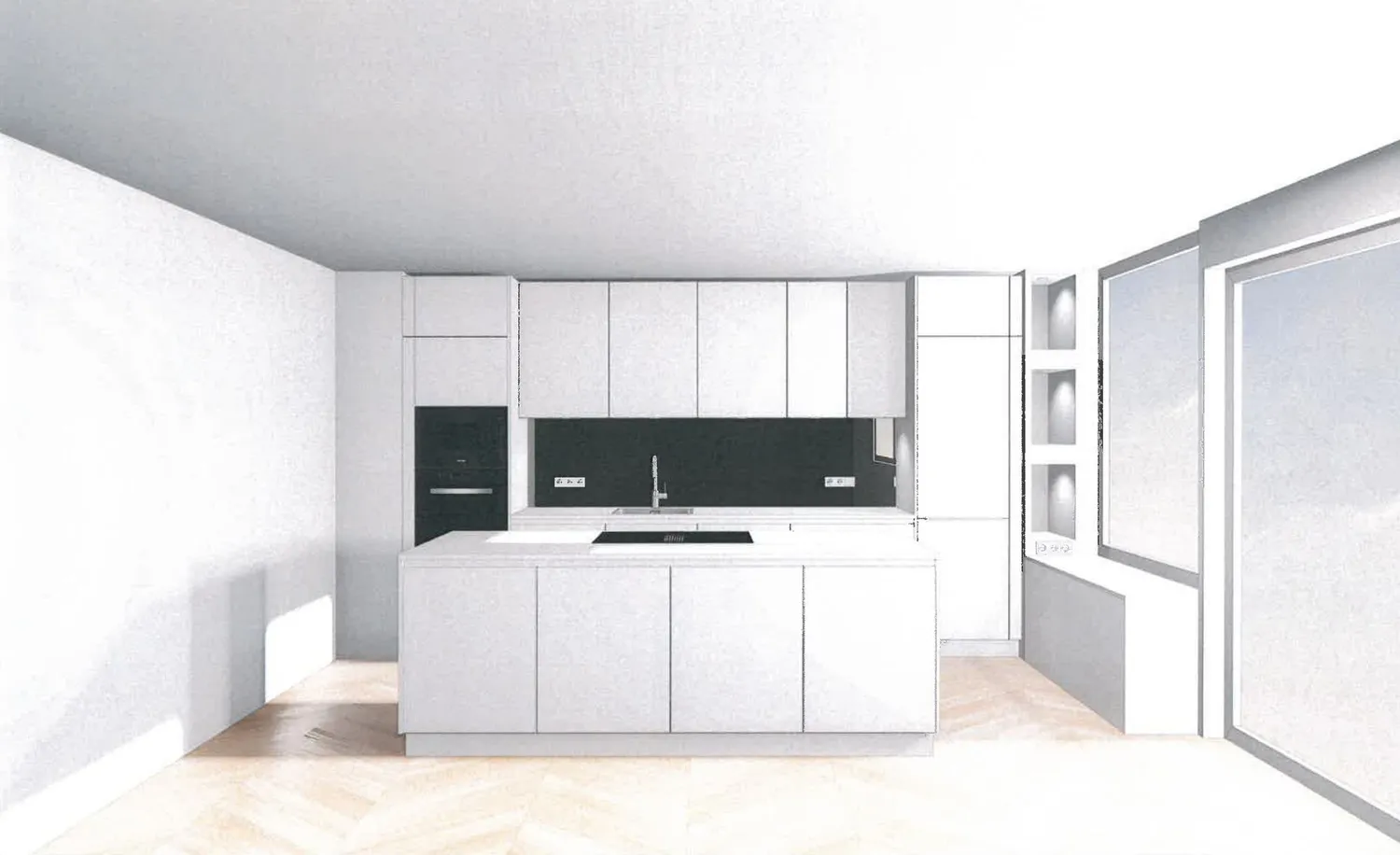 3 Zimmer Wohnung mit 120 m² in Düsseldorf – Bild 4