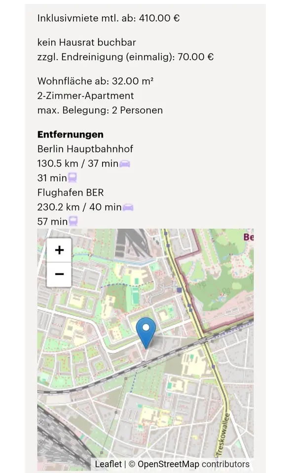 WG-Zimmer mit 32 m² in Berlin – Bild 7
