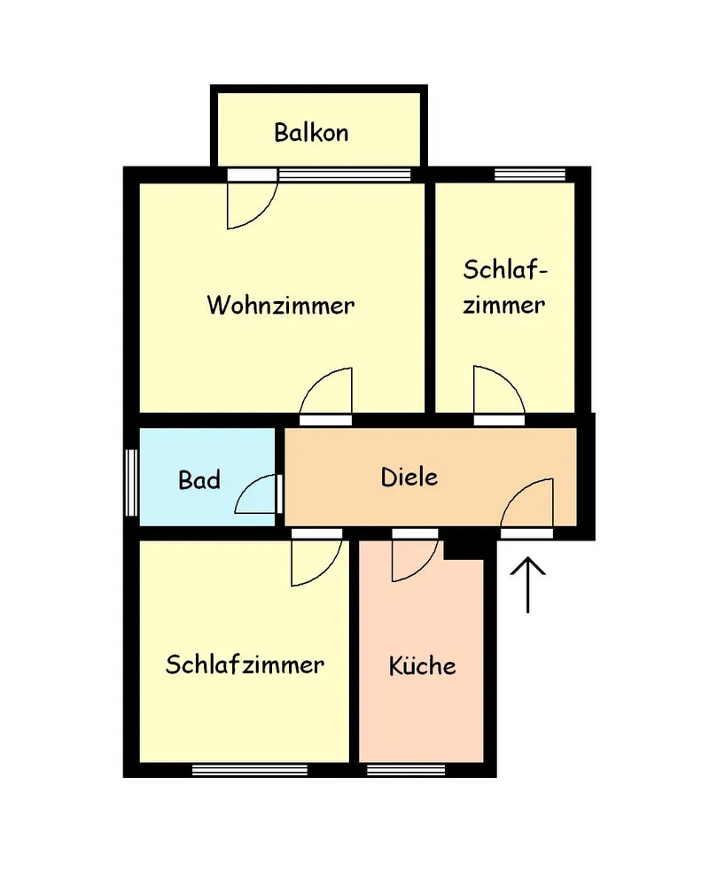 3 room apartment with 69 m² in Herten – Photo 5