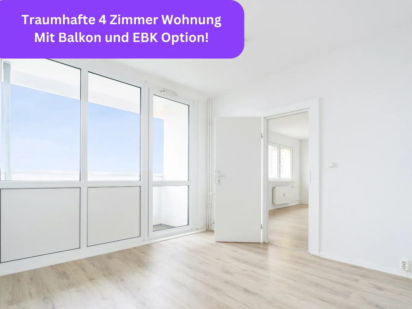 4 Zimmer Wohnung mit 74 m² in Halle (Saale) – Bild 2