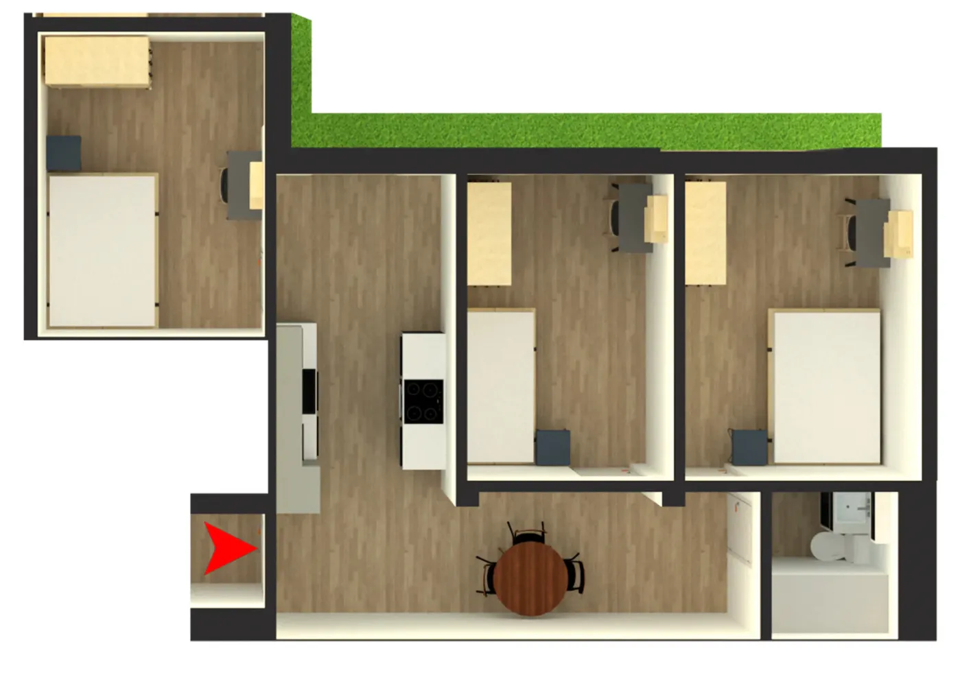 WG-Zimmer mit 11 m² in Berlin – Bild 7