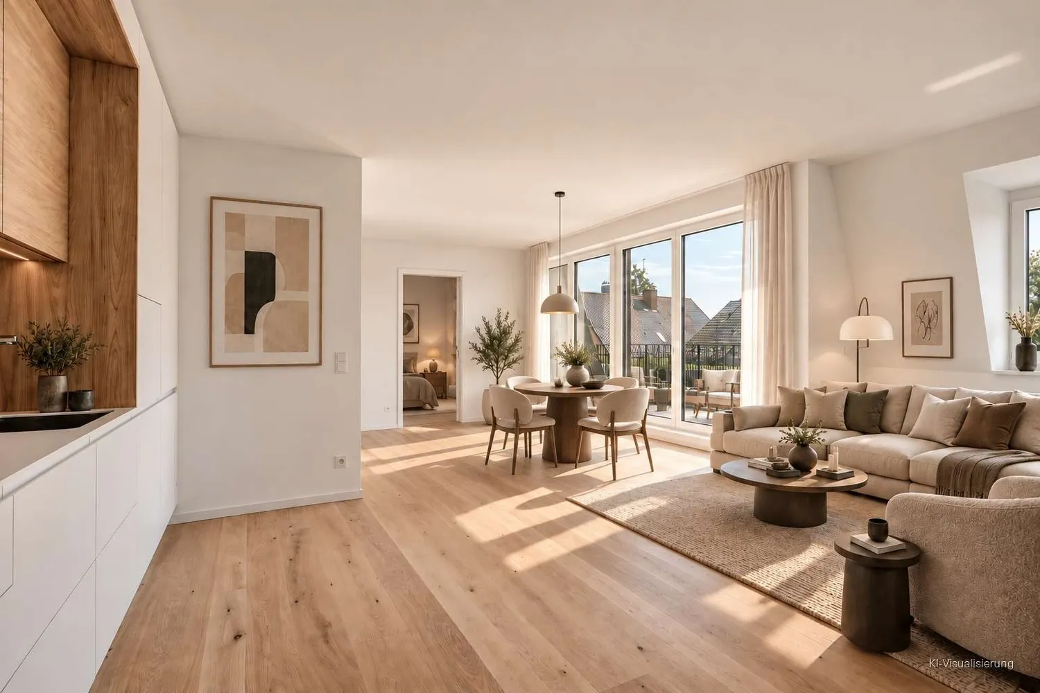 2 room apartment with 60 m² in Munich – Photo 1