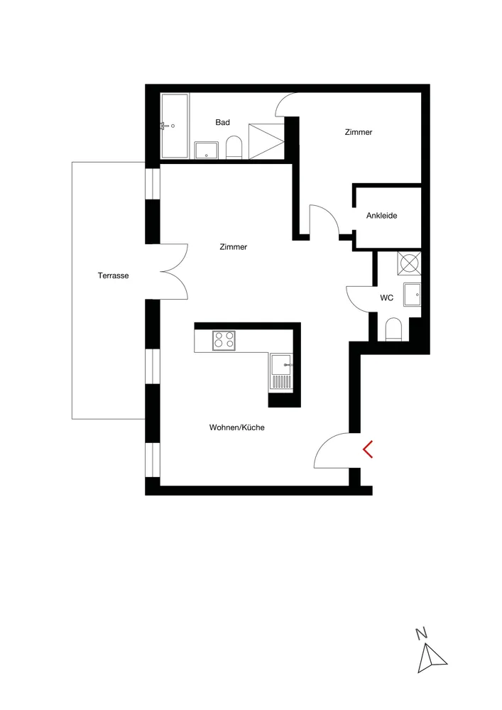 2 Zimmer Wohnung mit 80 m² in Berlin – Bild 11