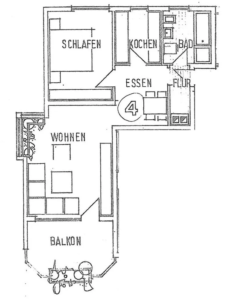 3 Zimmer Wohnung mit 59 m² in Bietigheim-Bissingen – Bild 1