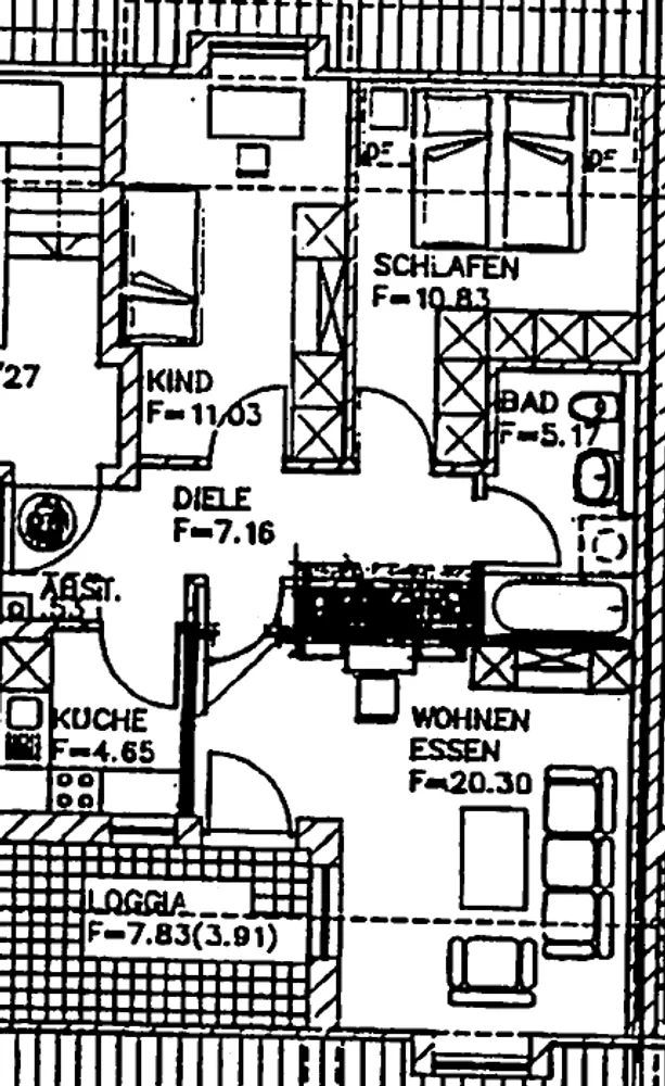 3 Zimmer Wohnung mit 65 m² in Augsburg – Bild 5
