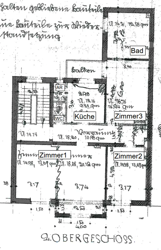 3 Zimmer Wohnung mit 100 m² in Duisburg – Bild 1