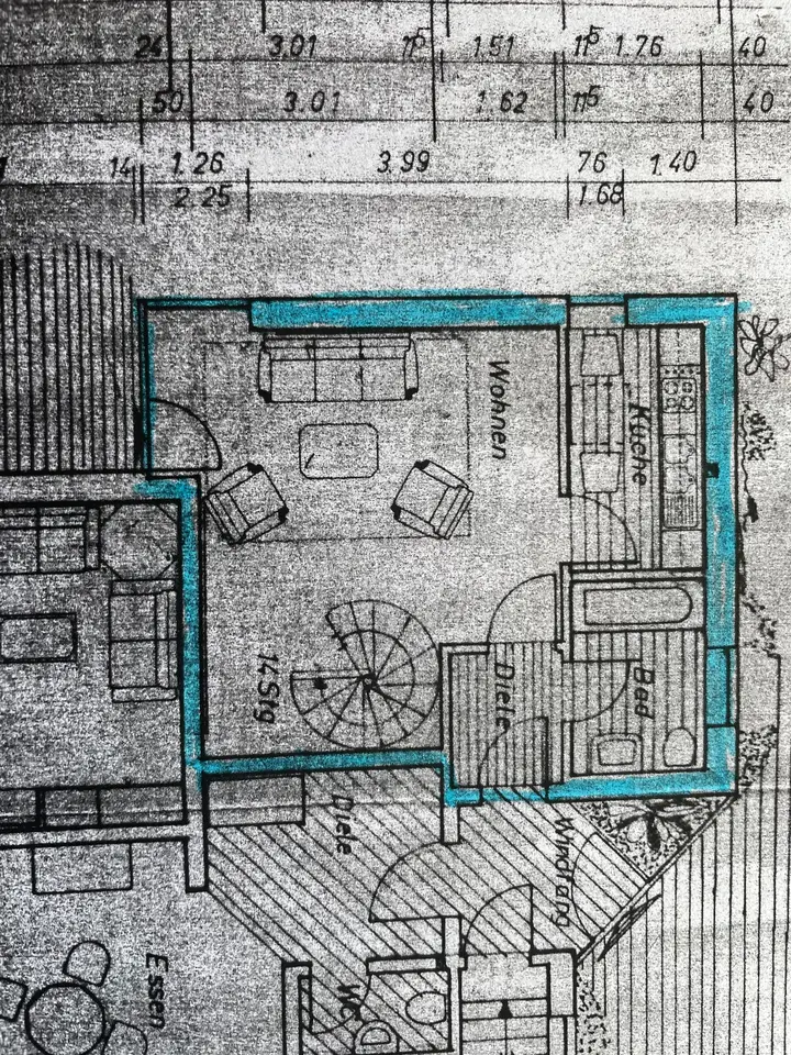 3 Zimmer Wohnung mit 68 m² in Coesfeld – Bild 4