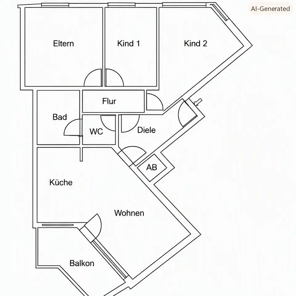 4 Zimmer Wohnung mit 101 m² in Dorsten – Bild 8