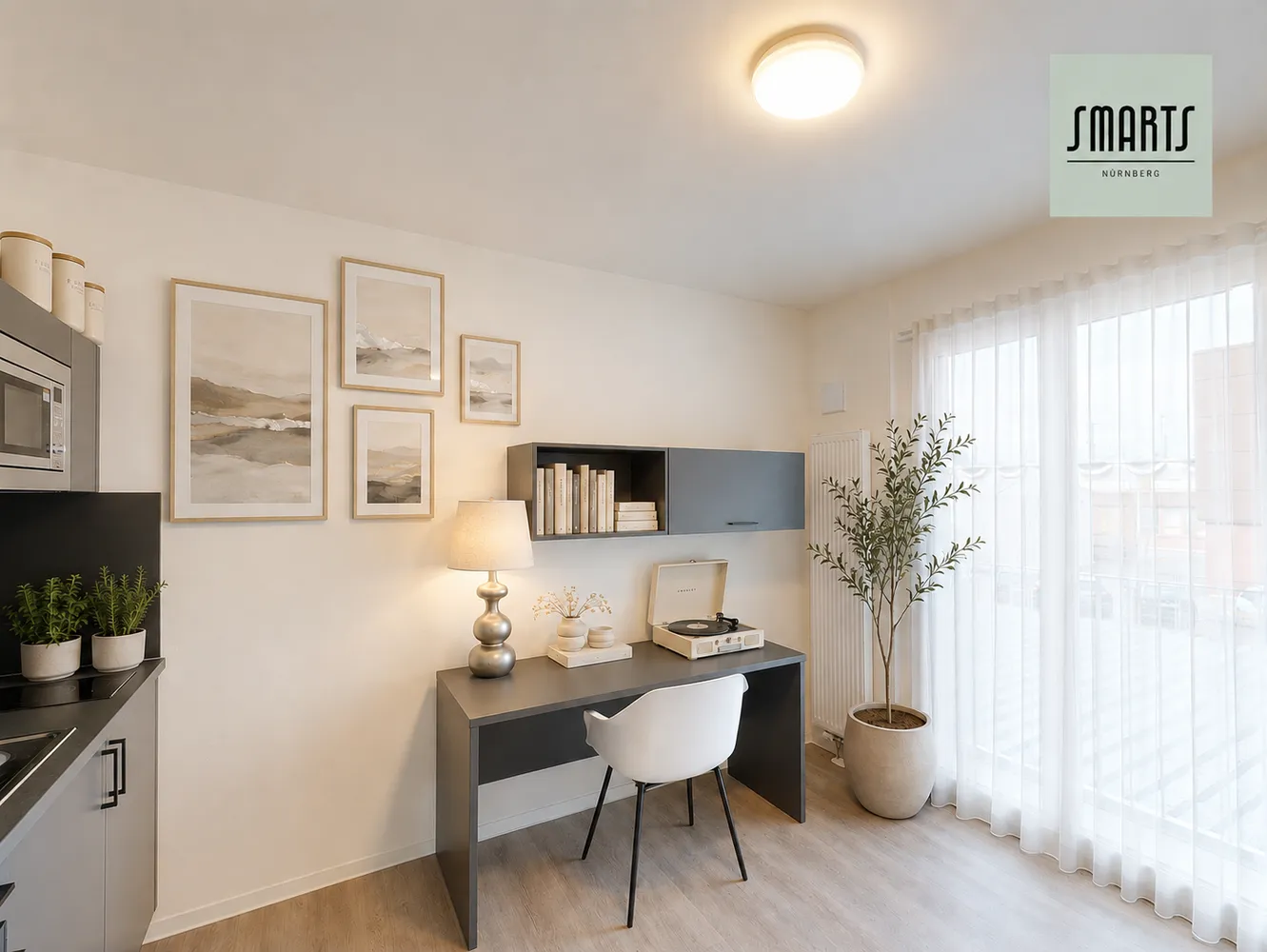 1 Zimmer Wohnung mit 21 m² in Nürnberg – Bild 2