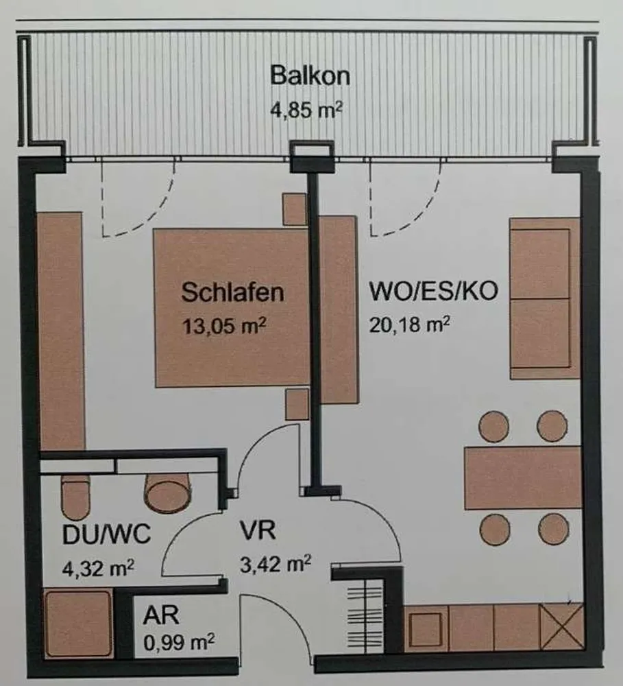 2 Zimmer Wohnung mit 47 m² in Regensburg – Bild 12