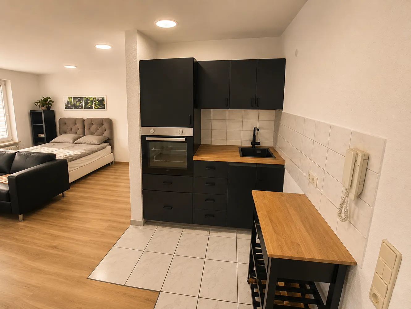 1 room apartment with 29 m² in Worms – Photo 2