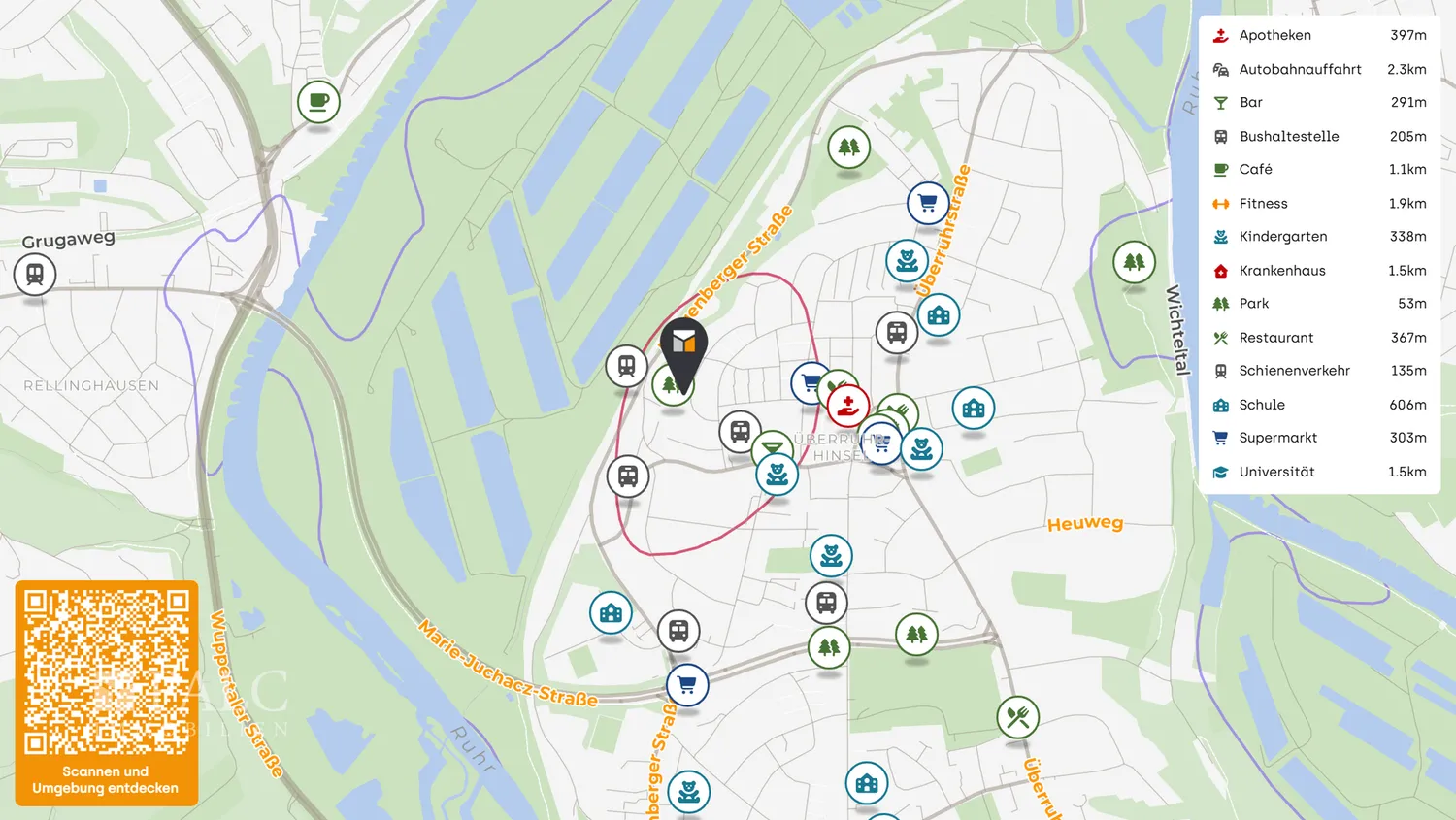 3 Zimmer Wohnung mit 54 m² in Essen – Bild 6