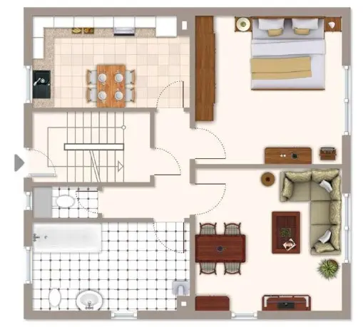 2 Zimmer Wohnung mit 65 m² in Mannheim – Bild 5
