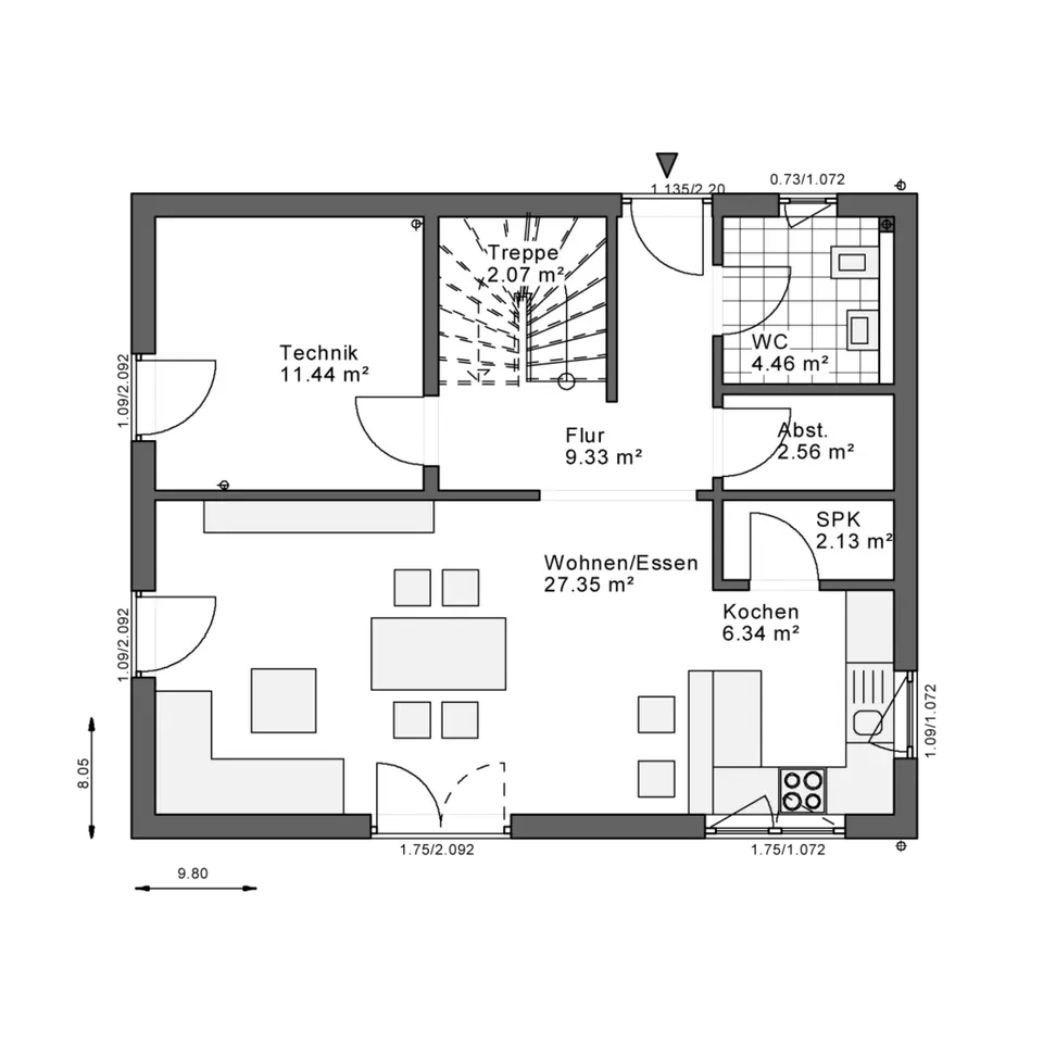 4 Zimmer Haus mit 130 m² in Fulda – Bild 3