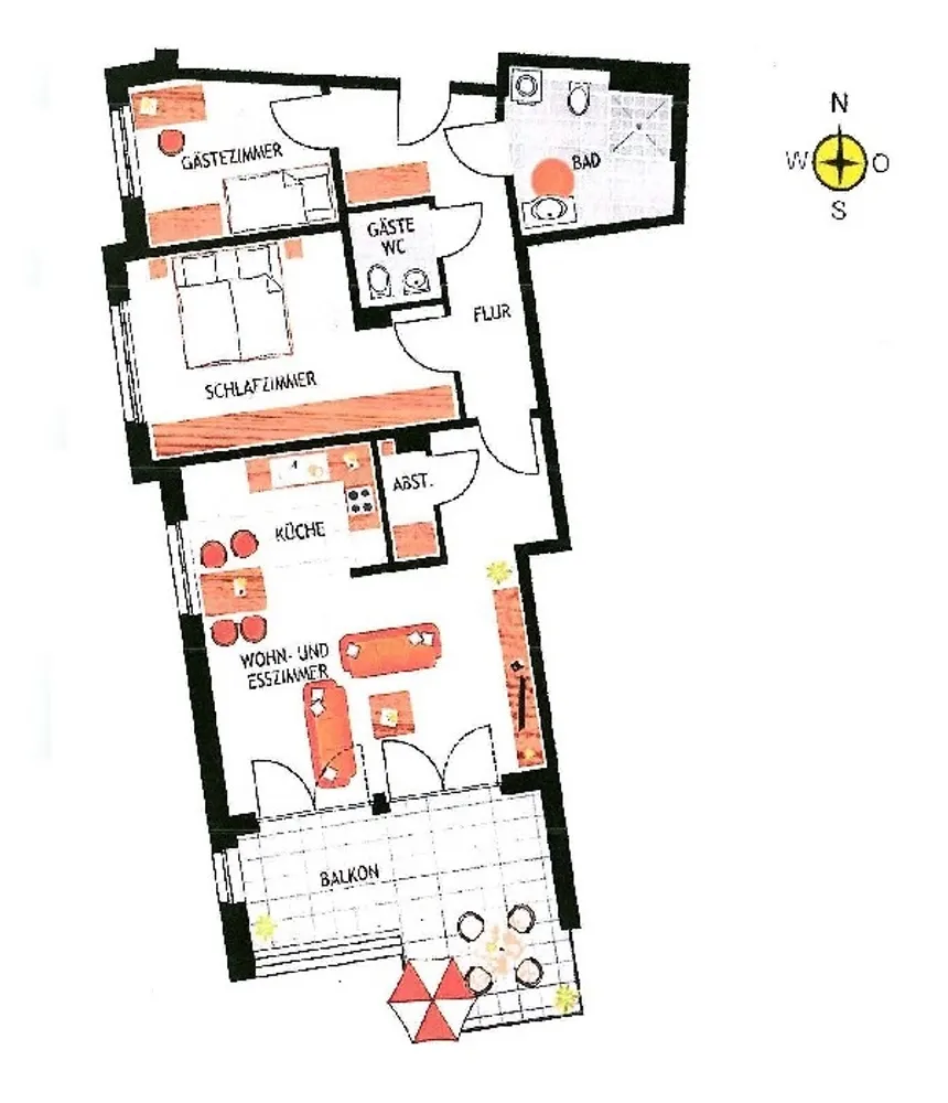 3 Zimmer Wohnung mit 98 m² in Hilden – Bild 1