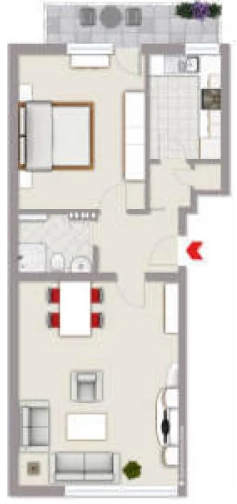2 Zimmer Wohnung mit 59 m² in Wuppertal – Bild 9