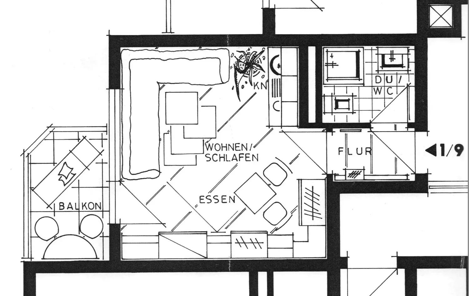 1 Zimmer Wohnung mit 27 m² in Stuttgart – Bild 3