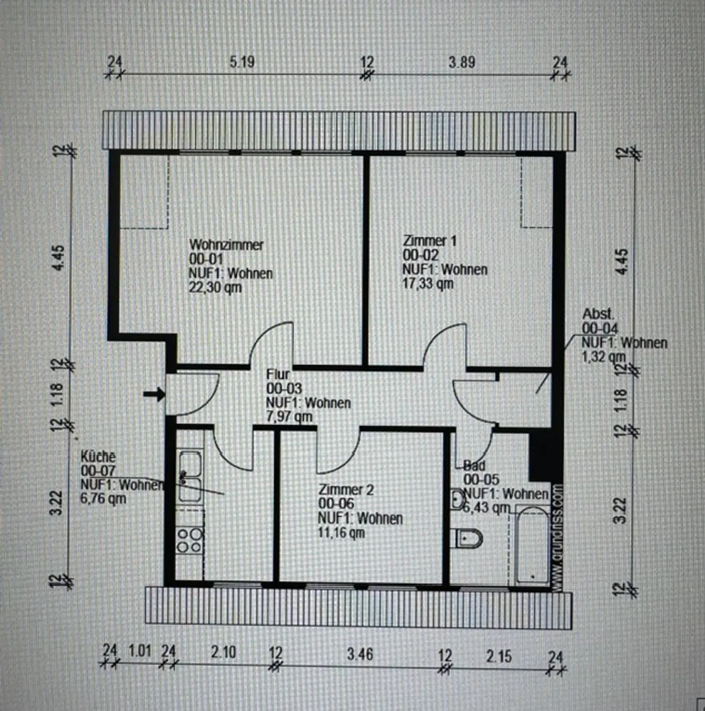 3 Zimmer Wohnung mit 73 m² in Wuppertal – Bild 9